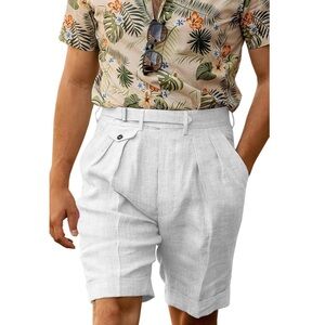 Pleated Men's Shorts